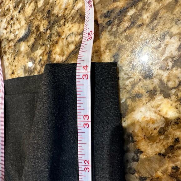 Gap Maternity Modern Boot Womens Size 6 Long Gray Dress Pants - Picture 3 of 5